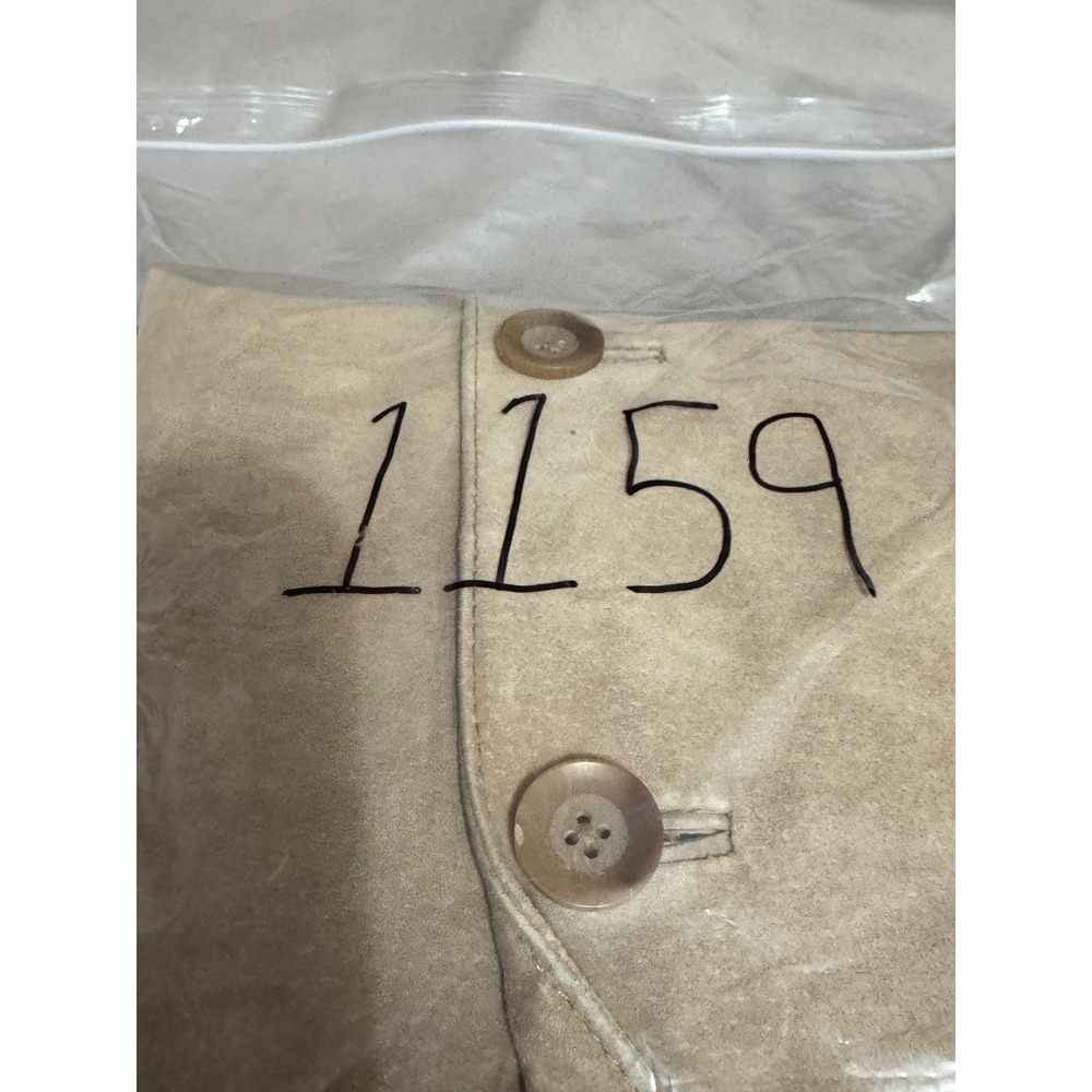 Sonoma Life Style‎ Woman Suede Jacket 2X Tan Leather Lined Outerwear - Picture 8 of 8